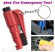 Gadget Hero’s 3 in 1 Mini Car Emergency Survival Tool. Includes Glass Hammer, Seatbelt Cutter & SOS Whistle.