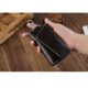 Taslar® Stylish ID Card Holder Chit Button Home Car Bike Key chains keychain Management holder,(Black)